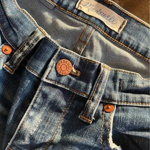 Madewell skinny jeans size 26